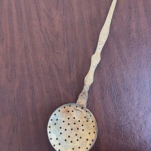 Vintage Decorative Brass Ladle